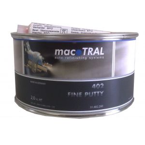 402 Fine Putty 2 kg + Hardener paste 50 gr