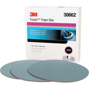 3M Trizact Hookit Foam Abrasive Disc 443SA, 150 mm, P5000, 30662