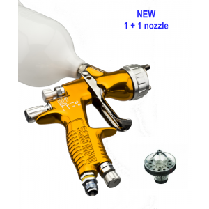 DEVILBISS GTI PRO LITE Spraygun - NEW package including 1+1 nozzles